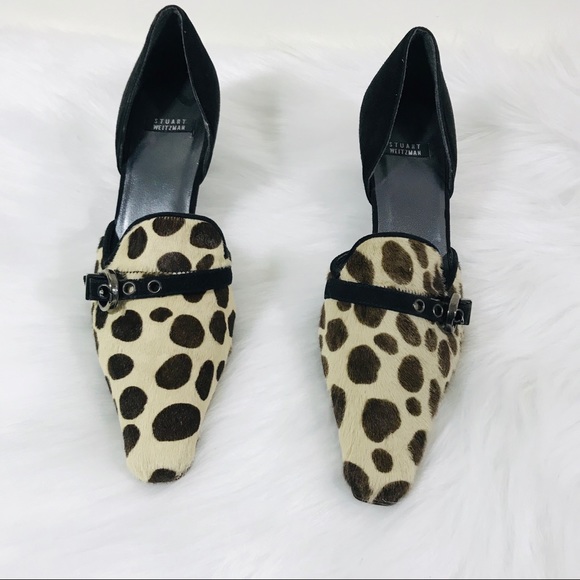 Stuart Weitzman Shoes - Stuart Weitzman Animal Print Suede/Calf haired
